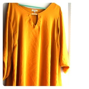 Mustard blouse